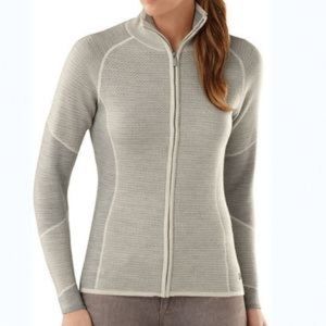 Smartwool Alamosa Double-Knit Full-Zip Sweater Women's size medium